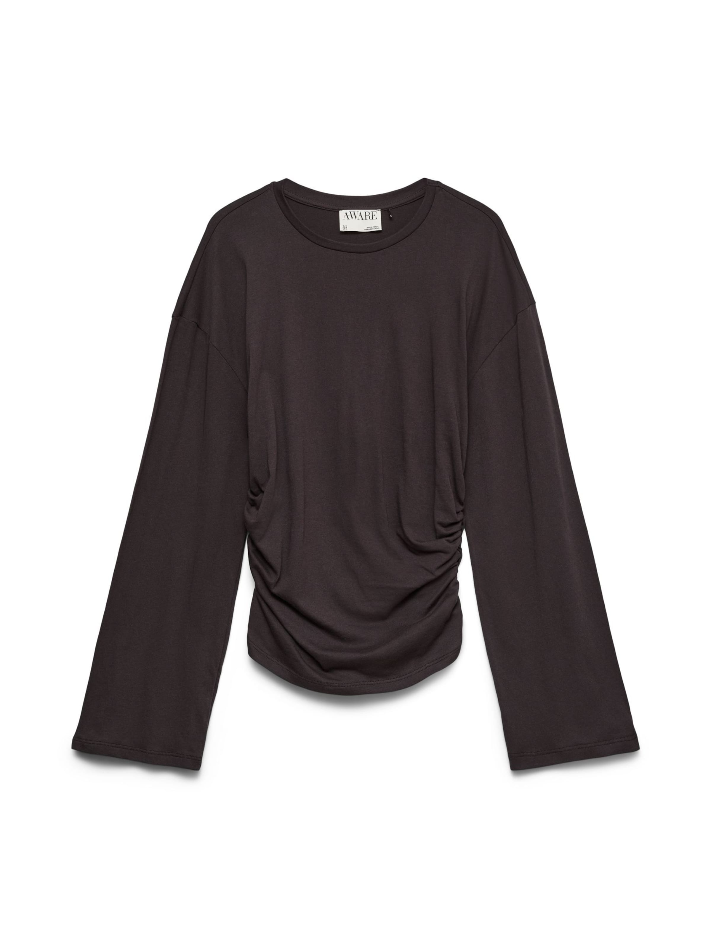 VERO MODA - Camiseta 'AVARO' en marrón: frente
