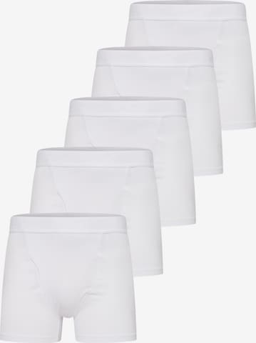 WEEKDAY Boxer shorts 'Johnny' in White: front