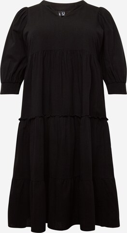 Robe 'VMDICTHE' Vero Moda Curve en noir : devant