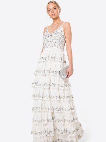 Maya Deluxe Evening dress in White