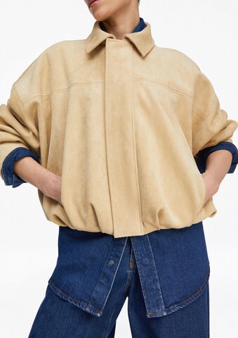 Veste mi-saison COMMA en marron