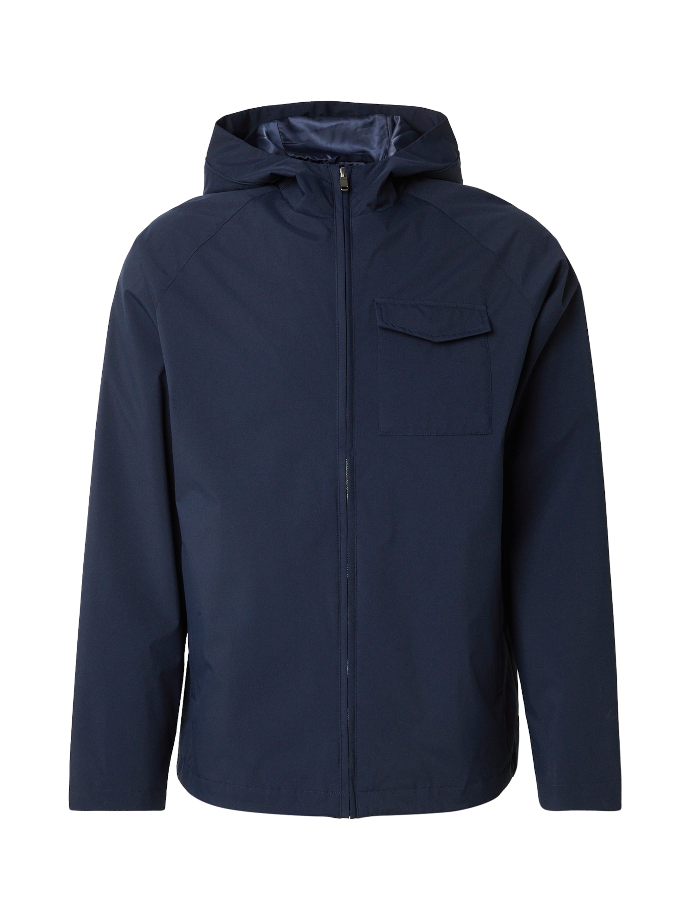 Lyle & Scott Tussenjas in Blauw: voorkant