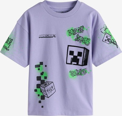 Next Majica 'Minecraft' veličine 98 u zelena / lavanda / crna, Pregled proizvoda