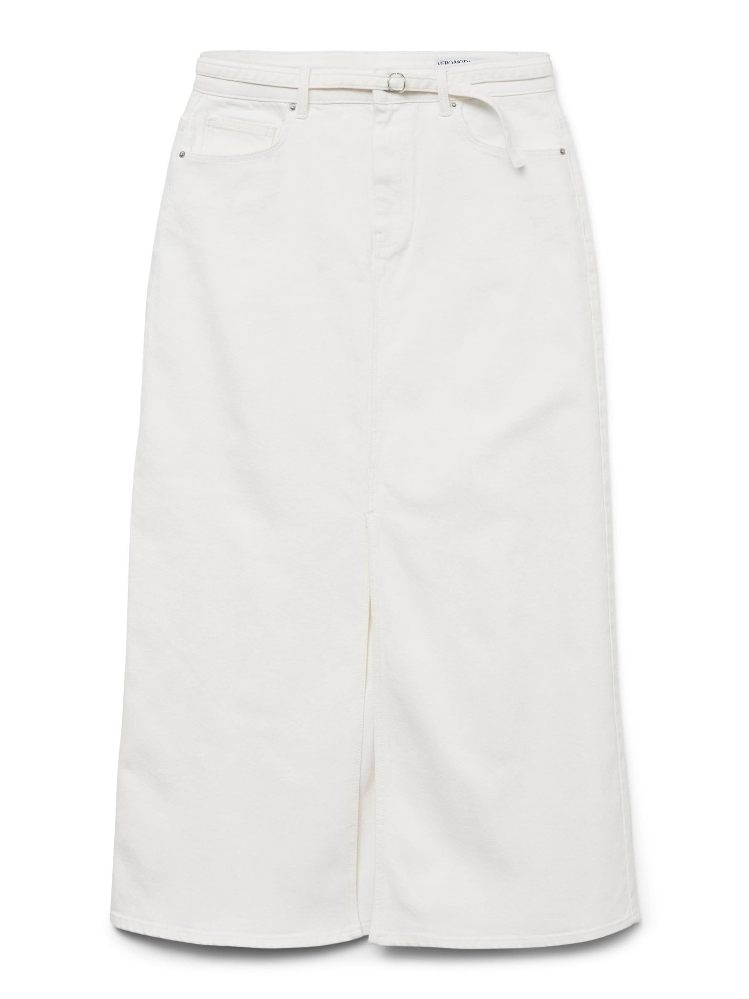 VERO MODA Nederdel 'VMLizzy' i hvid: forside