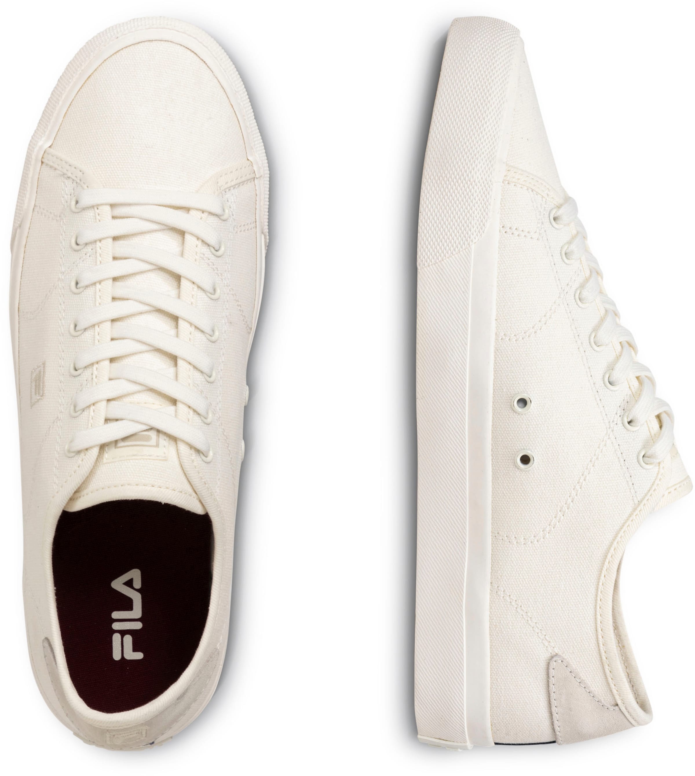 Baskets basses 'Tela' FILA en blanc