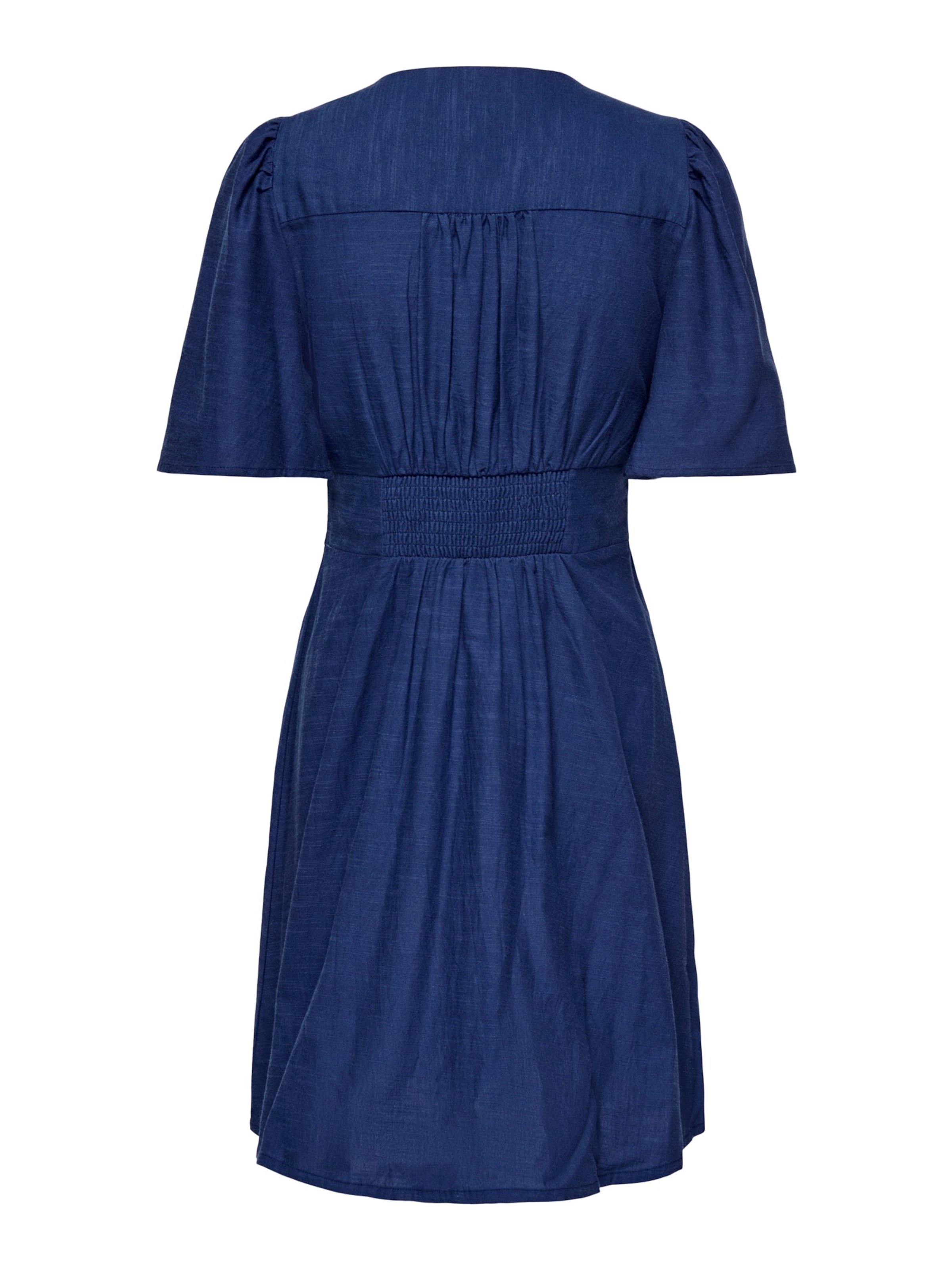 JDY Рокля тип риза 'JDYNORA' в синьо