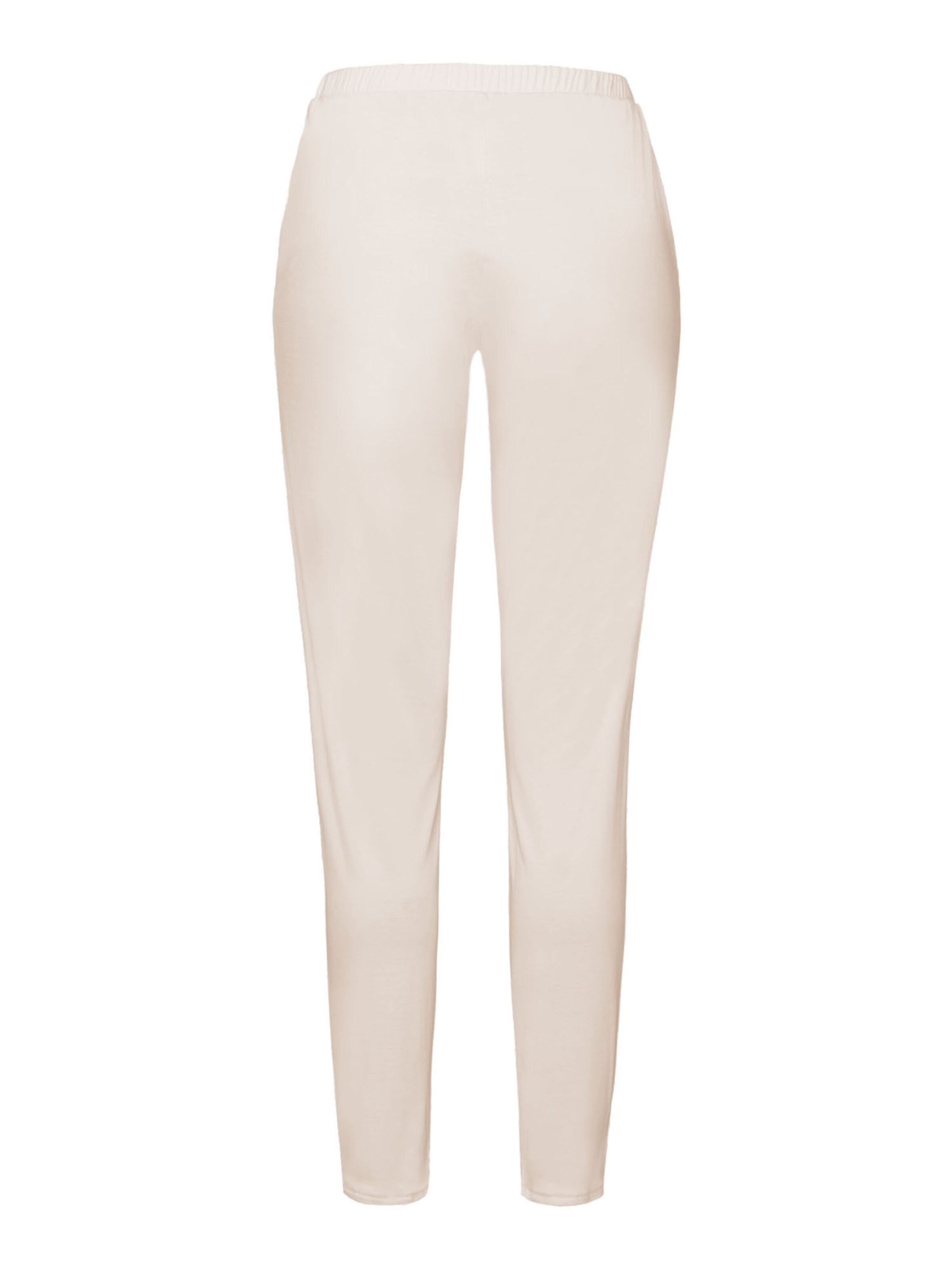 Hanro Pyjamabroek ' Grand Central ' in Wit