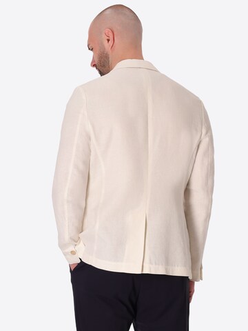 Distretto12 - Ajuste regular Chaqueta saco 'Certo' en blanco