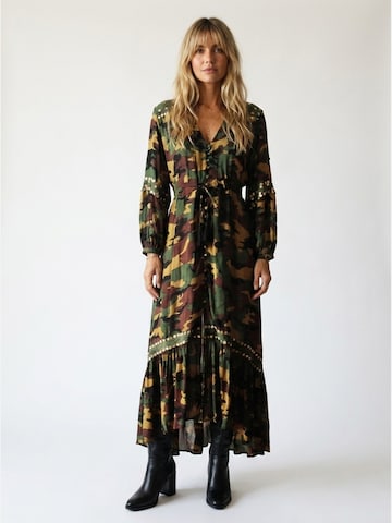 Robe 'Saharra' Miss June en beige : devant