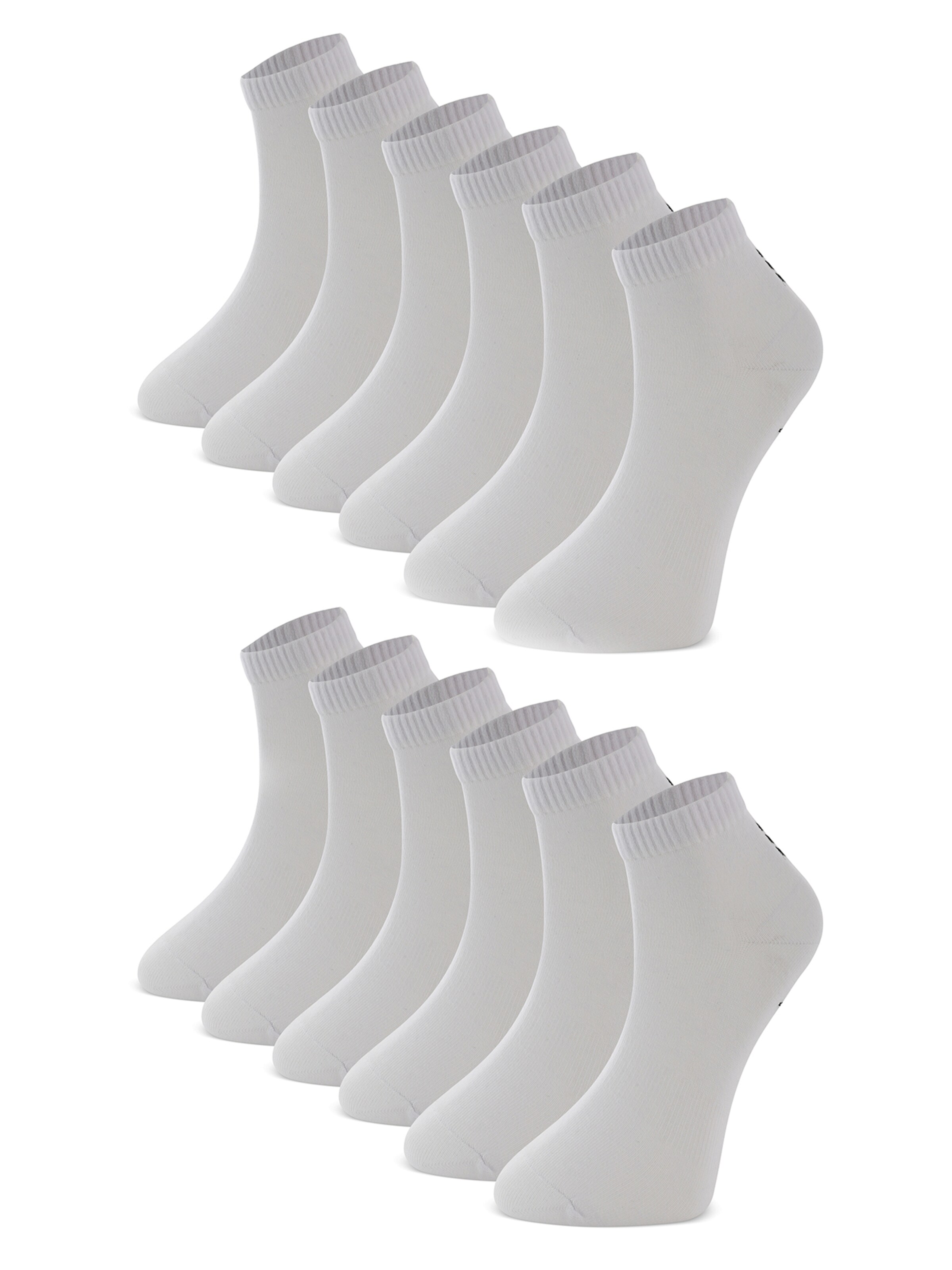 Crea Socks Ankle Socks 'Regular Socks White' in White, Item view