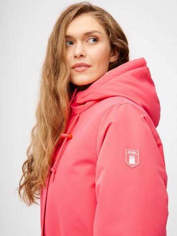 Derbe Winter Jacket 'Friese Festholm 90er' in Pink