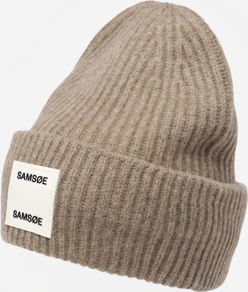 Samsøe Samsøe Beanie 'AMA' in Brown: front