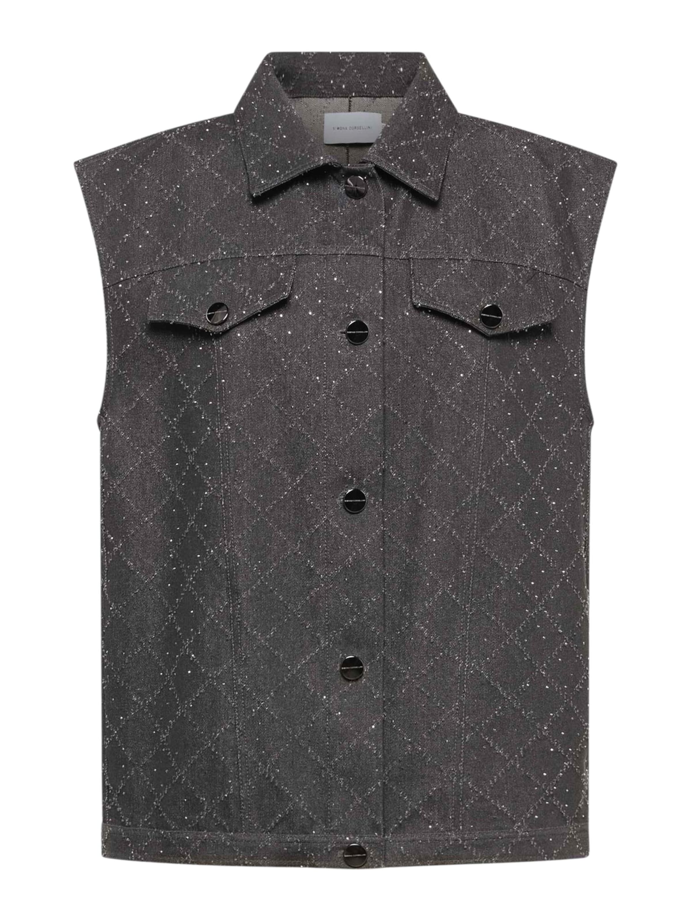 Simona Corsellini Vest in Mixed colours: front