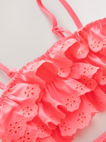 Next Koszulkowy Bikini w kolorze różowy