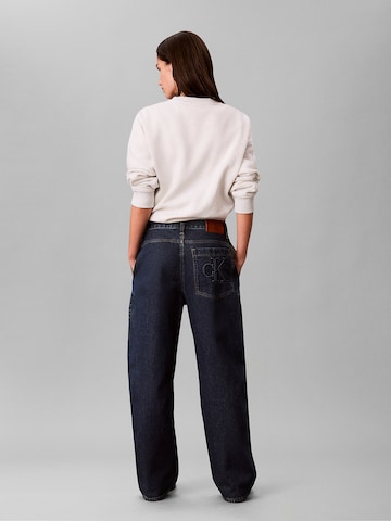 Calvin Klein Jeans Loosefit Jeans in Blauw
