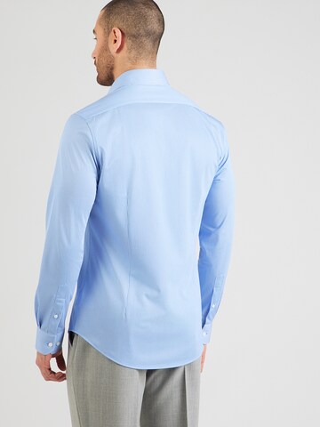 Michael Kors Slim Fit Hemd in Blau: Rückseite