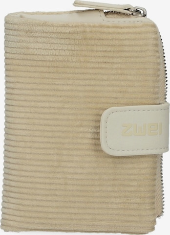 ZWEI Portemonnaie 'MADEMOISELLE.M MW5' in Beige: Vorderseite