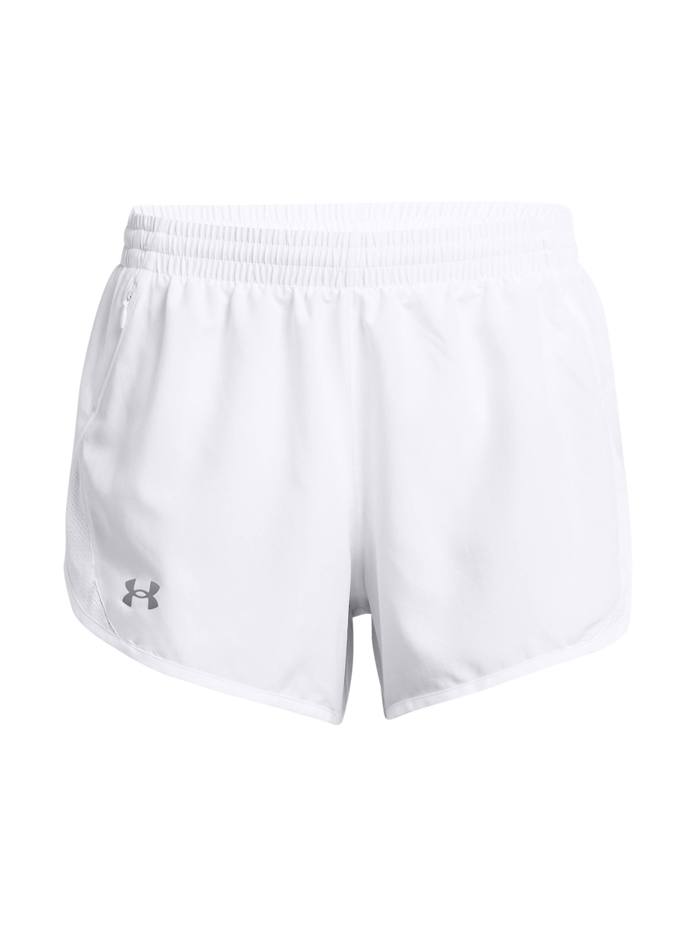 UNDER ARMOUR Regular Sports trousers 'Fly By 3' in White: front