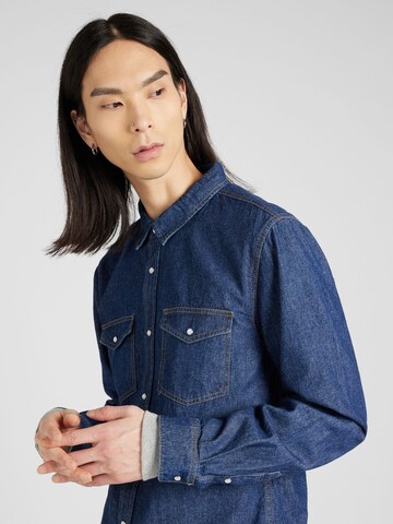 Only & Sons - Ajuste confortable Camisa 'Bane' en azul