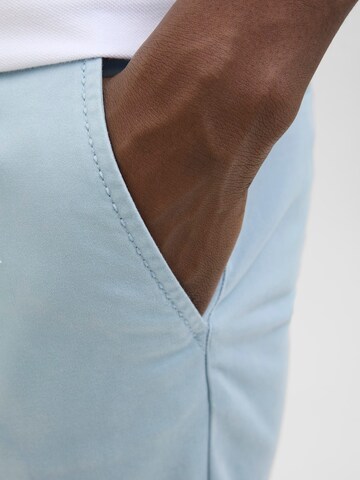 JACK & JONES Regular Панталон Chino 'JJIBOWIE' в синьо