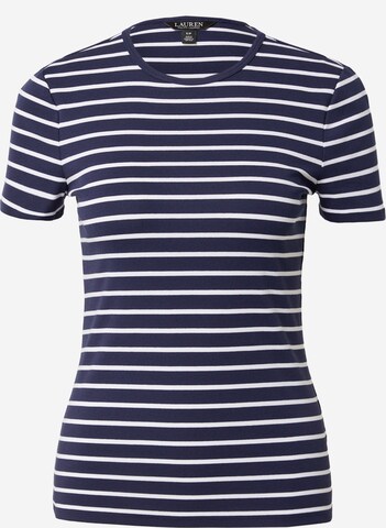 T-shirt 'ALLI' Lauren Ralph Lauren en bleu : devant