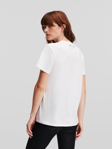 T-shirt Karl Lagerfeld en blanc