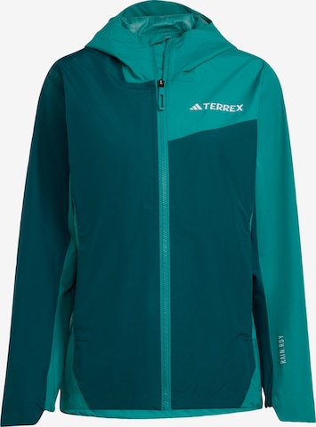 ADIDAS TERREX Outdoor jacket 'Multi 2.5L Rain.Rdy' in Green: front