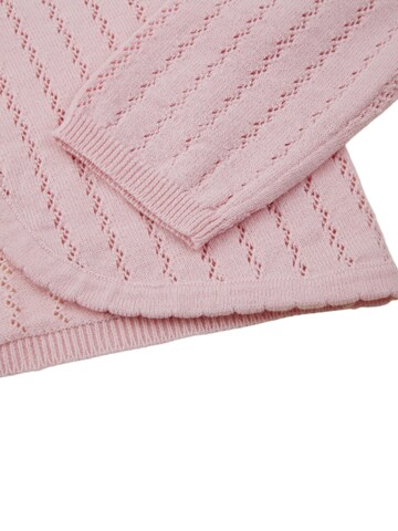 Sailing Knit Cardigan in Pink
