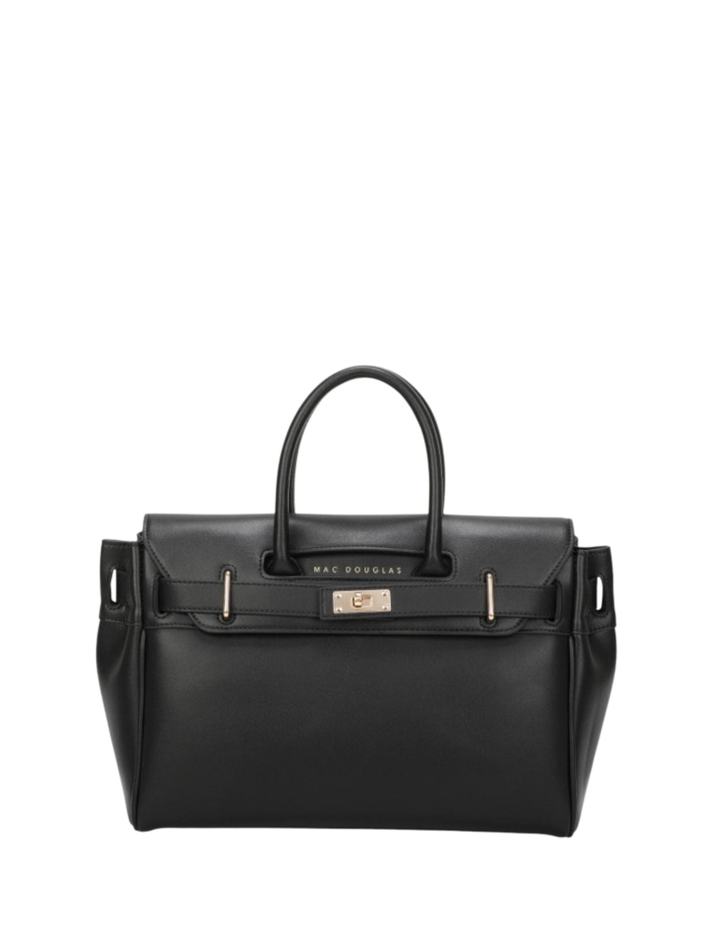 MAC DOUGLAS Käekott 'Mac Douglas Sacs À Main femme XS Pyla Mery Noir', värv must: eest vaates