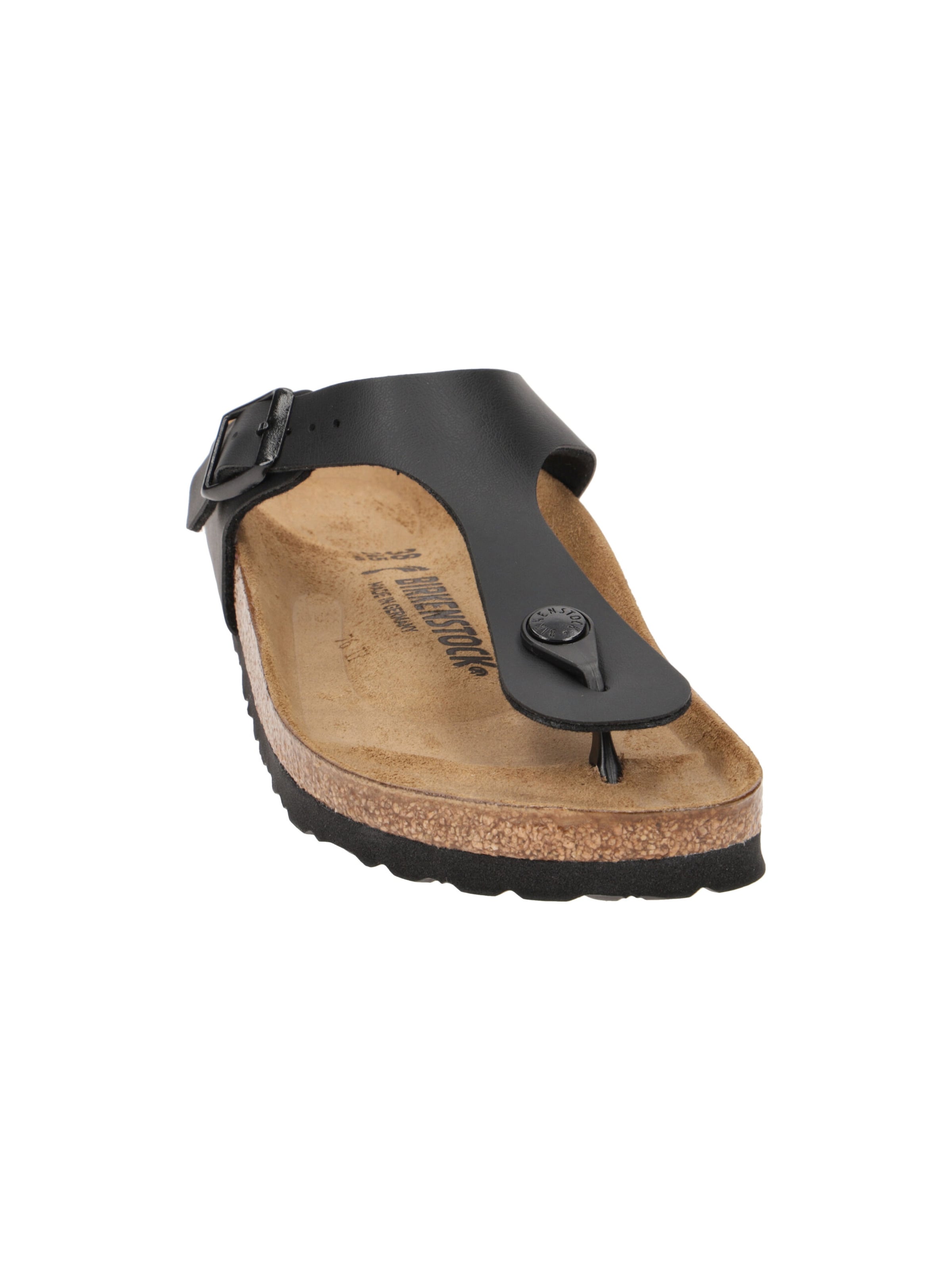 BIRKENSTOCK Pantolette in Schwarz