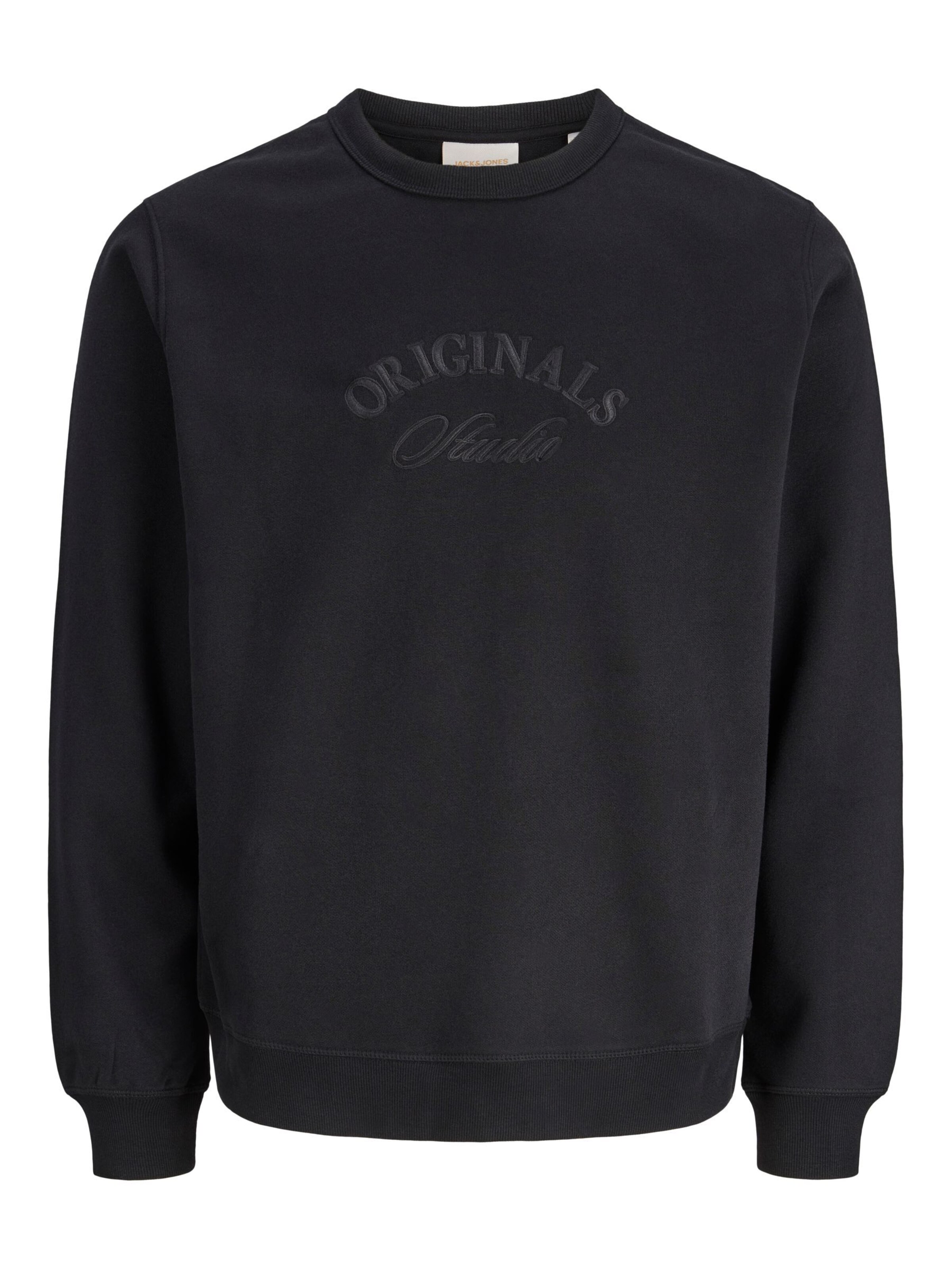 JACK & JONES Sweatshirt in Schwarz: Vorderseite