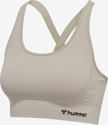 Bustier Haut de sport Hummel en gris