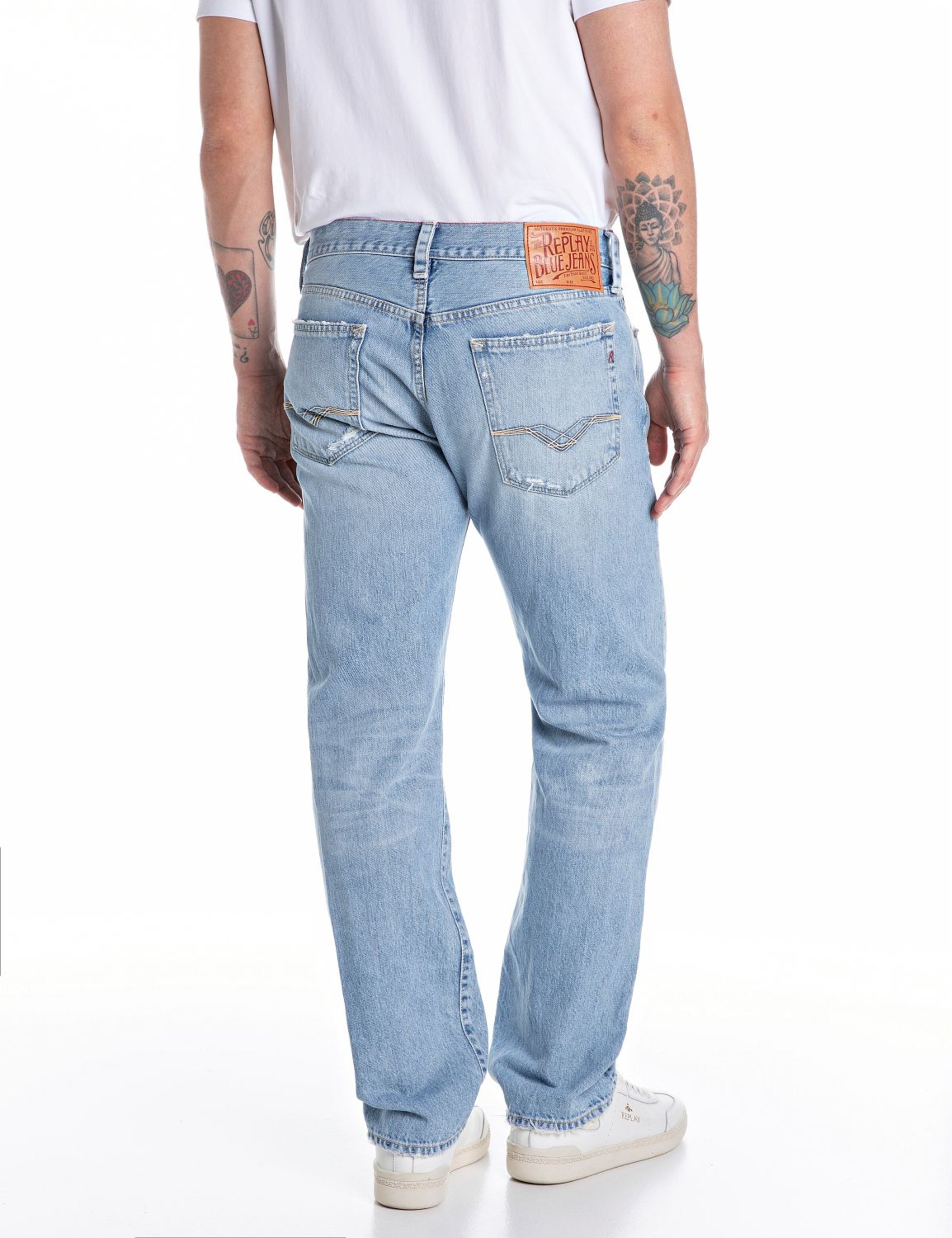 REPLAY Regular Jeans 'Replay' in Blue