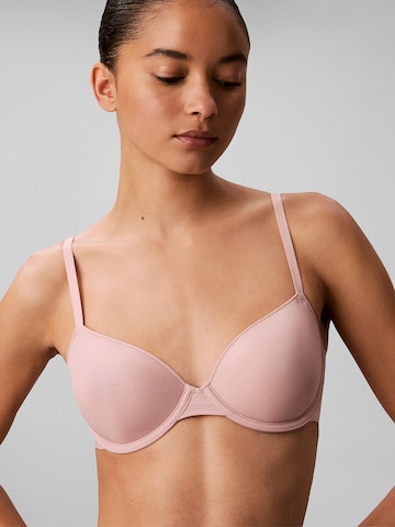 Invisible Soutien-gorge Calvin Klein en violet : devant
