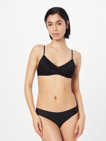 Cotton On Body Triangle Bra in Black