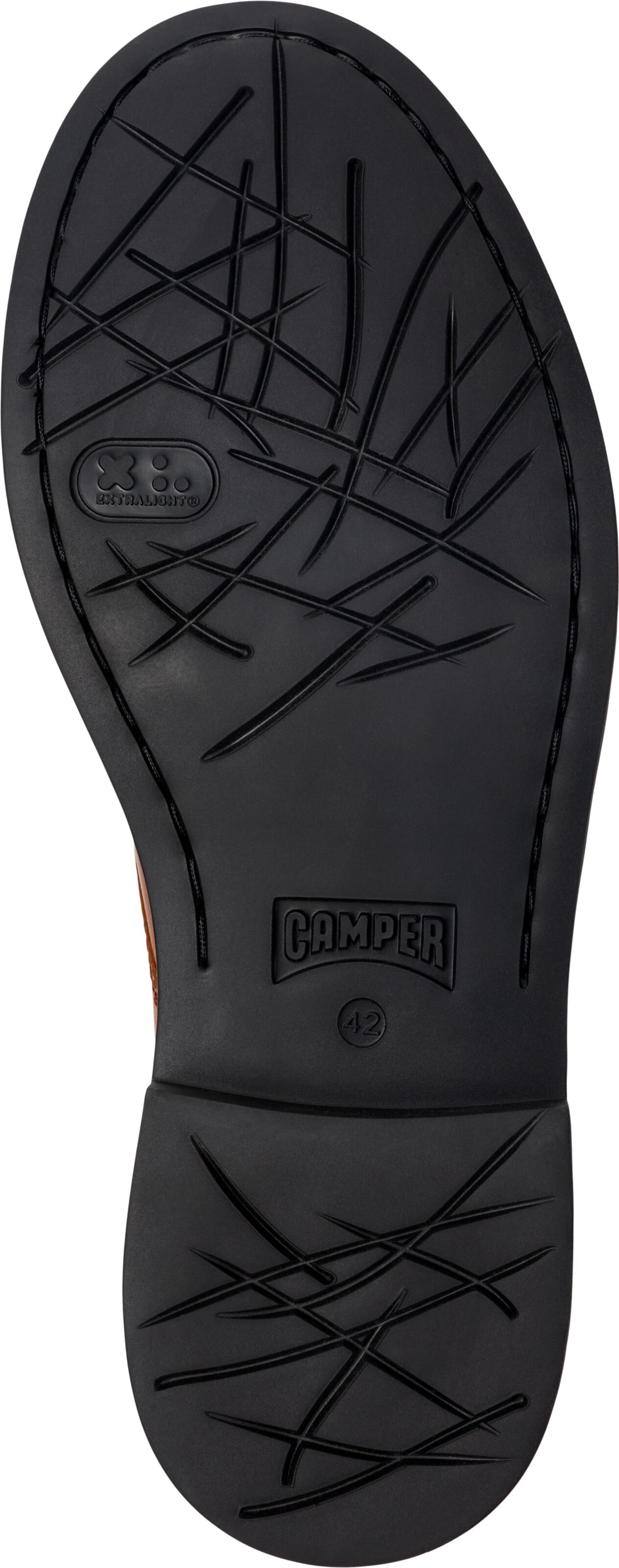 CAMPER Lace-up shoe ' Dean ' in Brown