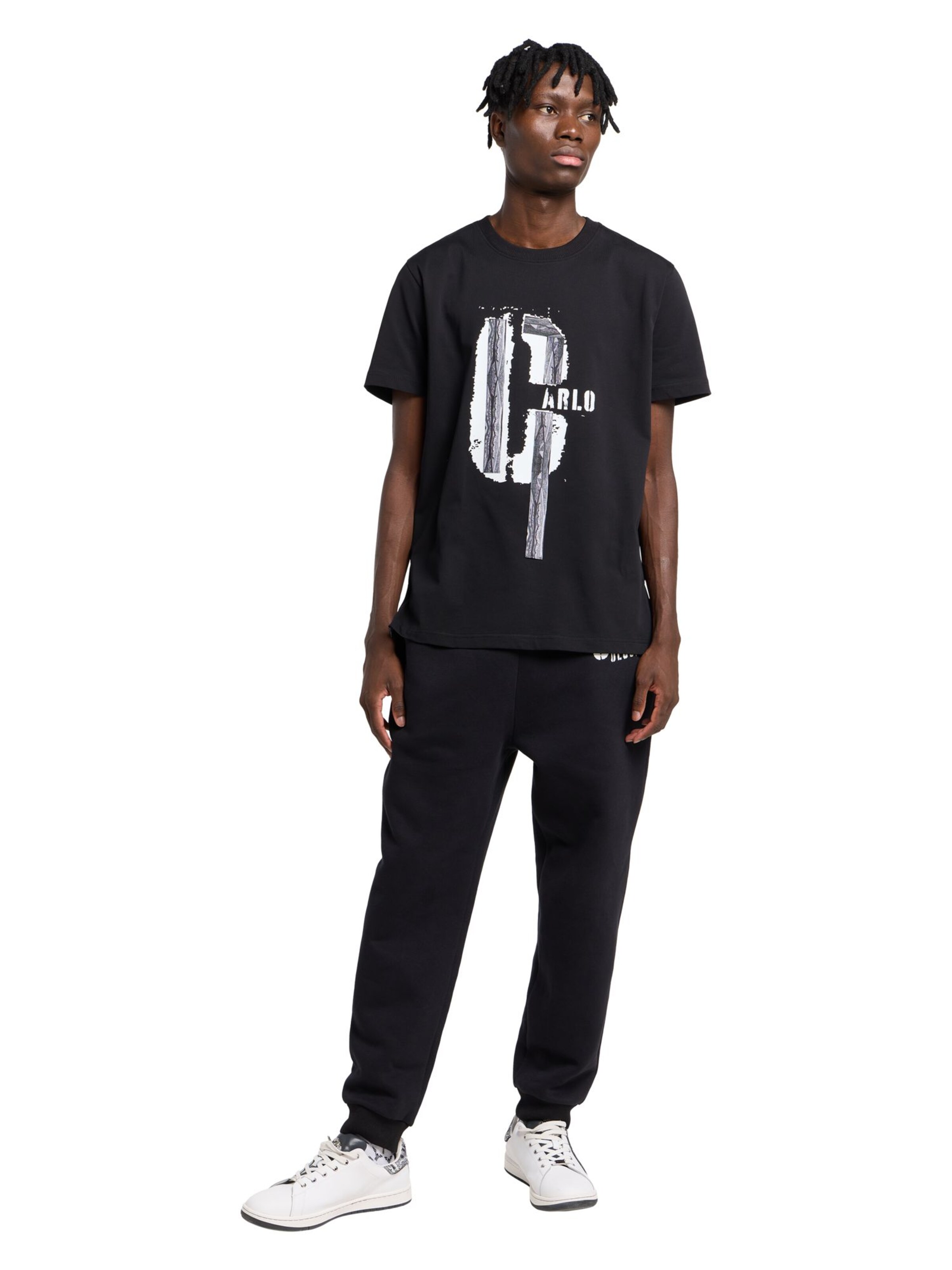 Carlo Colucci Shirt 'Eusebi' in Black