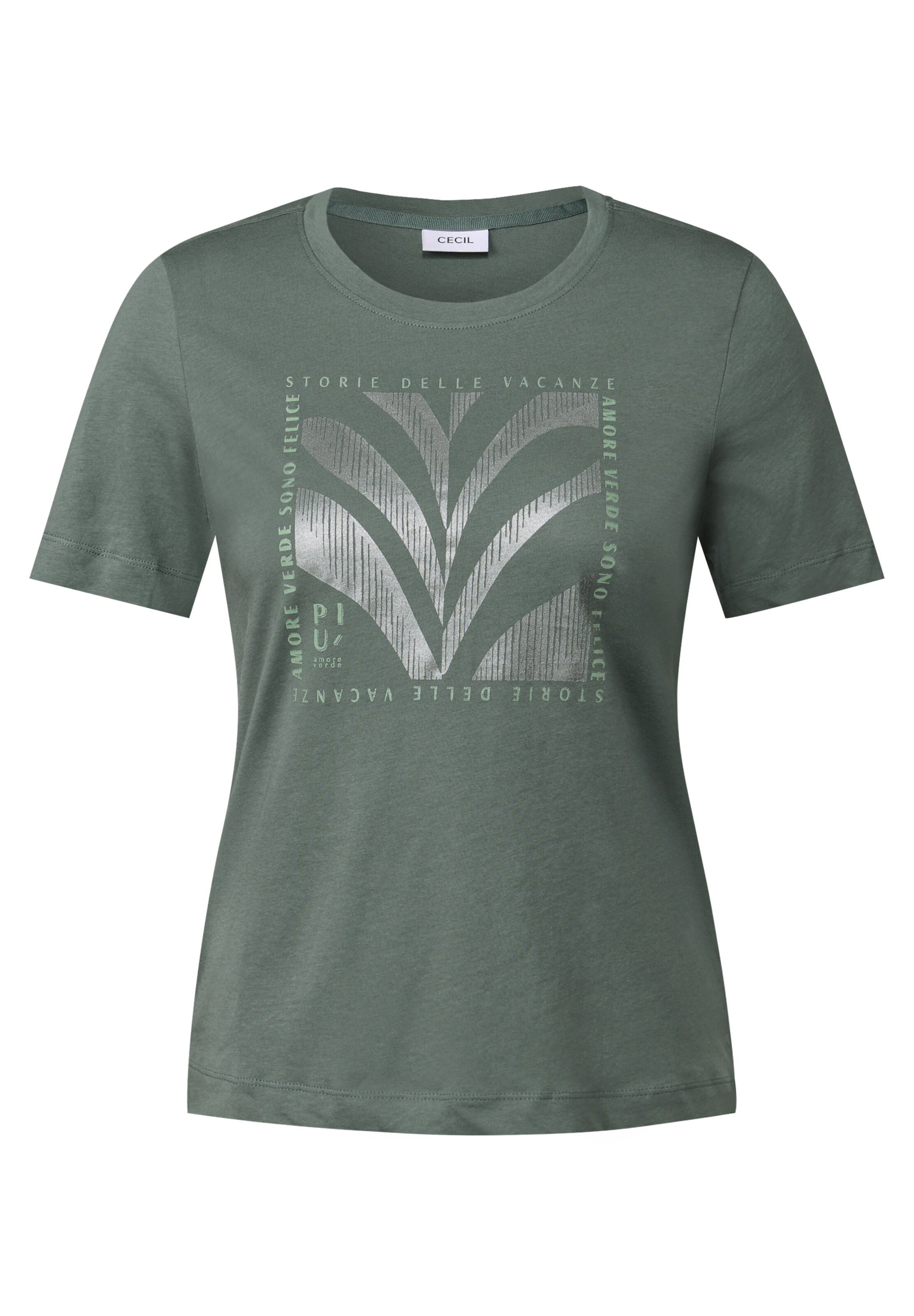 CECIL Shirt in Green: front