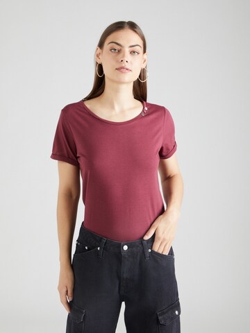 Ragwear T-Shirt in Rot: predná strana