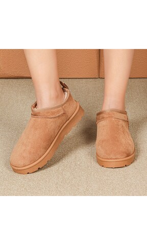 Ital-Design Stiefelette in Braun