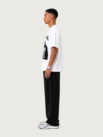 Farfromlove Shirt 'HOOD TEE (BOXY FIT)' in Wit