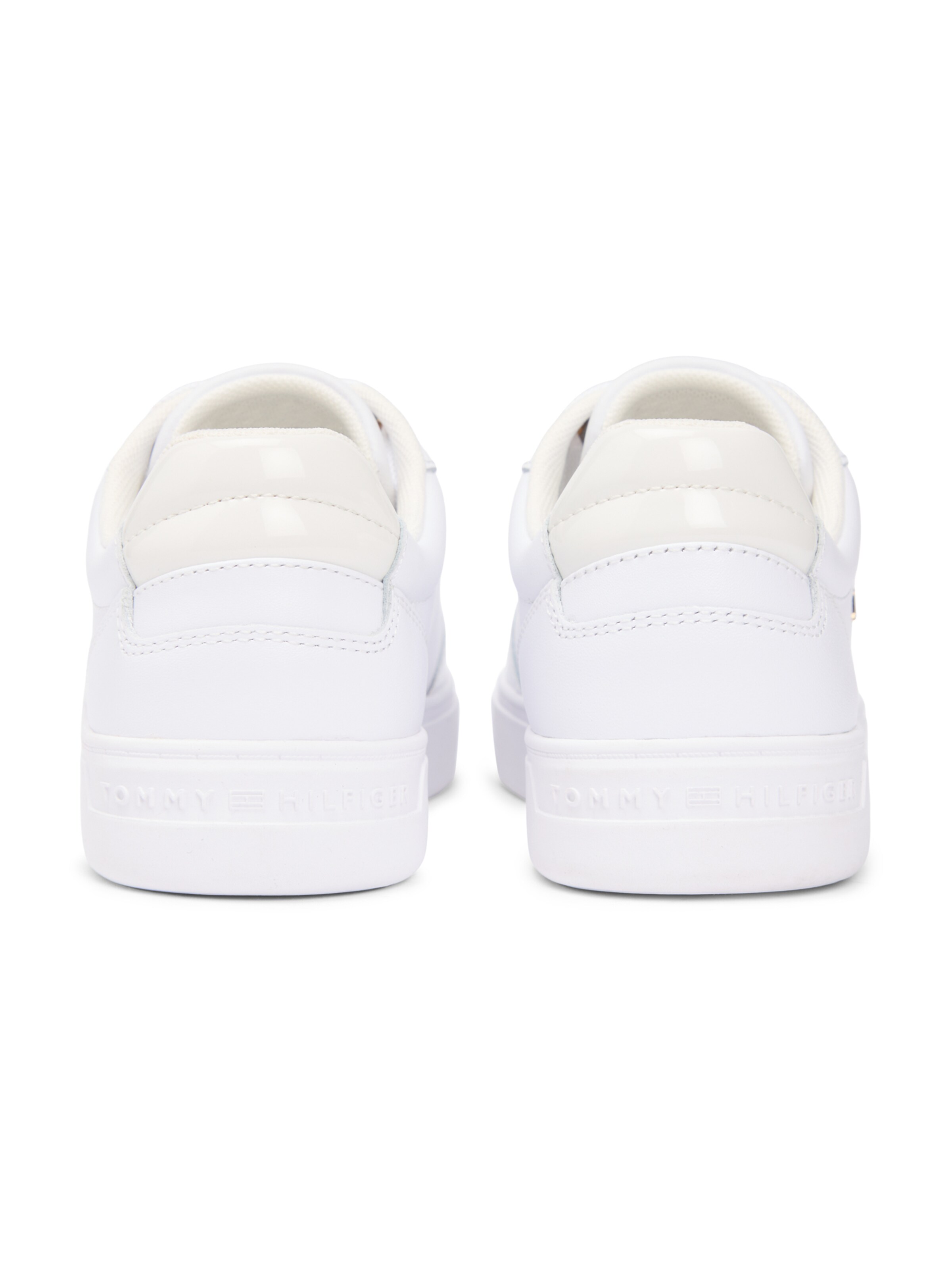 TOMMY HILFIGER Rövid szárú sportcipők - fehér