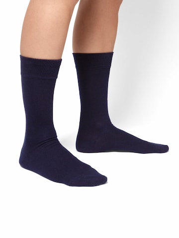 Chaussettes DillySocks en bleu : devant