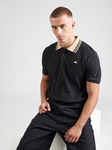 juoda ELLESSE Marškinėliai 'Kazalo': priekis