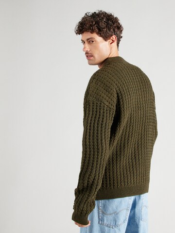 BLEND Cardigan i grøn