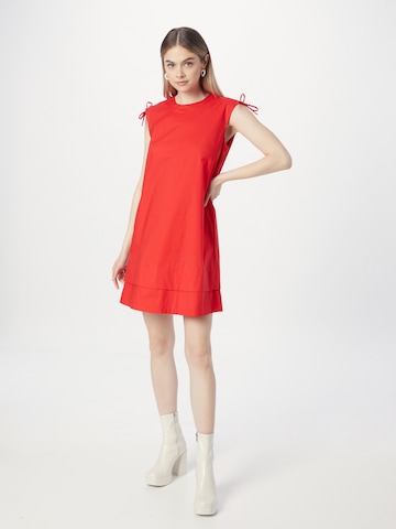 Marella - Vestido 'ARBITER' en rojo: frente