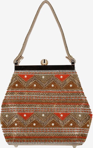 IZIA - Bolso de mano en oro: frente