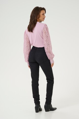 Kaffe Shirt 'Nima' in Purple