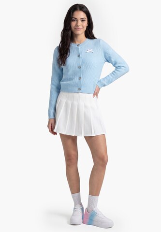 MYMO Knit Cardigan in Blue
