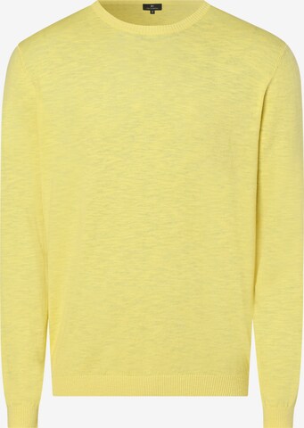 Nils Sundström Sweater in Yellow: front